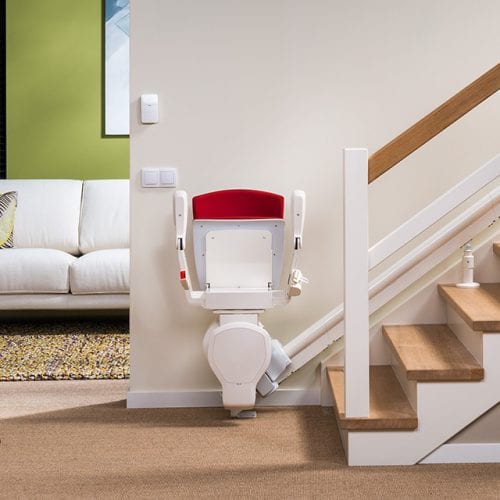 image of a reconditioned stairlift